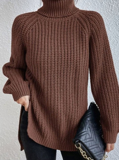 Jersey Clara Oversize de Cuello Alto
