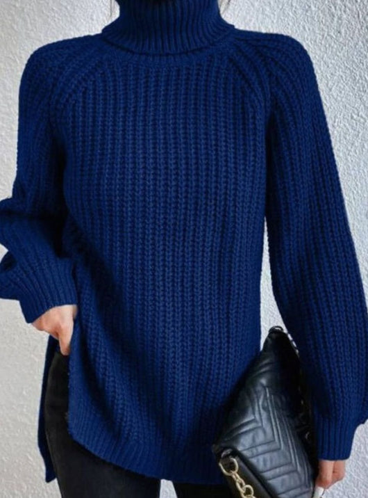 Jersey Clara Oversize de Cuello Alto