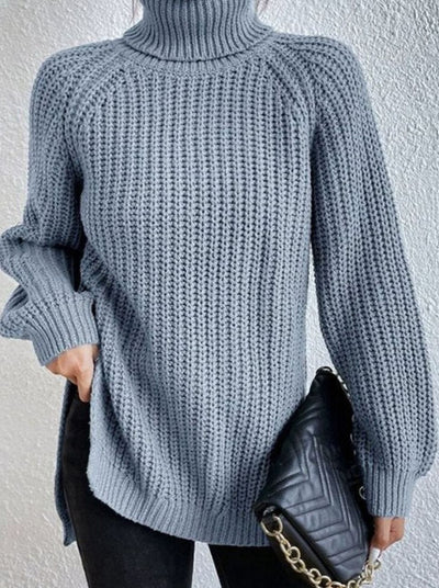 Jersey Clara Oversize de Cuello Alto