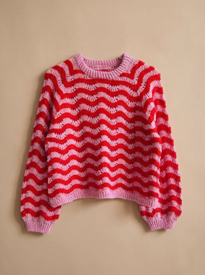Jersey Hannah Oversize de Punto Ondulado