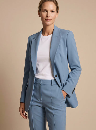 Conjunto Elisabeth Blazer y Pantalón Campana
