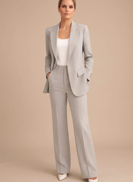 Conjunto Elisabeth Blazer y Pantalón Campana