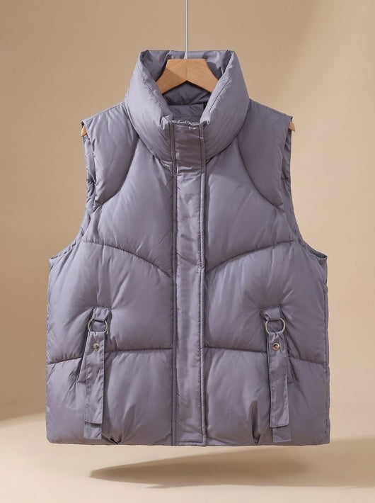 Chaleco Acolchado Nora con Hebillas