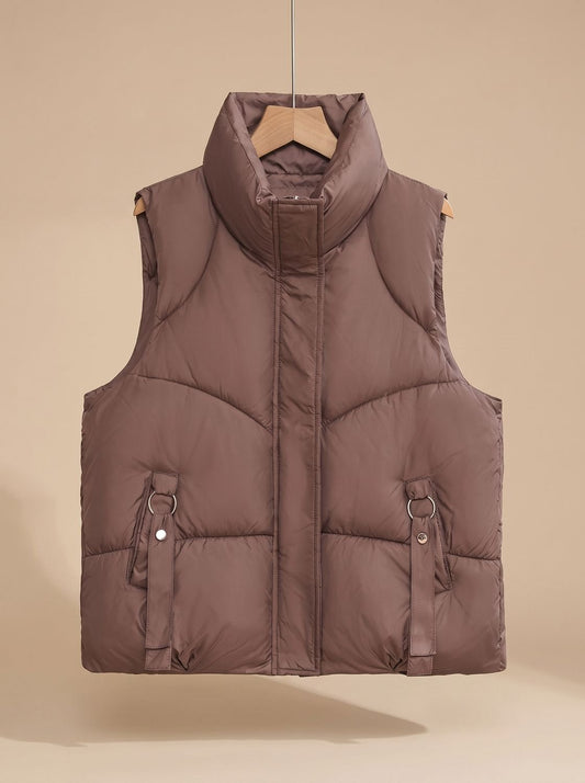 Chaleco Acolchado Nora con Hebillas