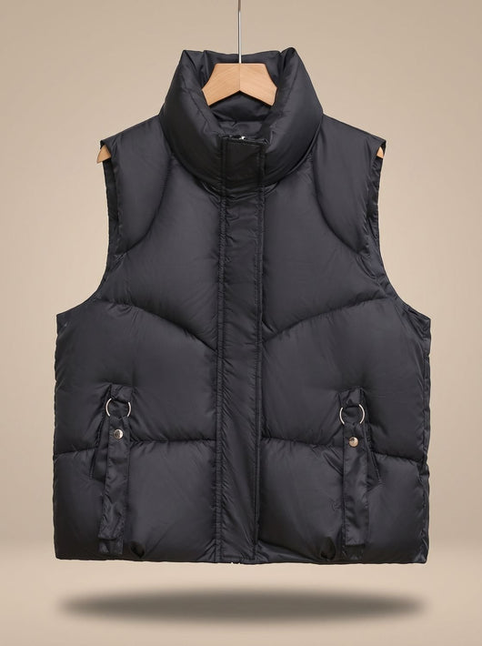 Chaleco Acolchado Nora con Hebillas