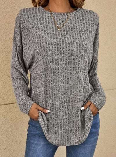 Mia | Jersey Oversize de Punto Waffle