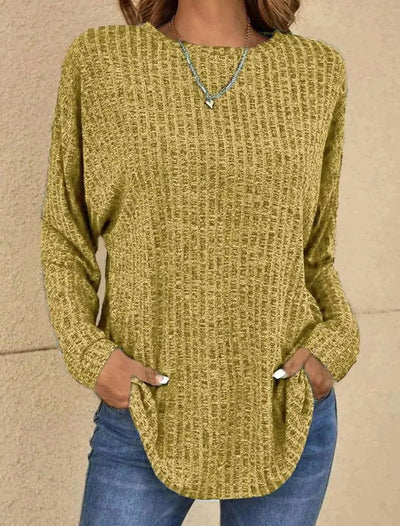Mia | Jersey Oversize de Punto Waffle