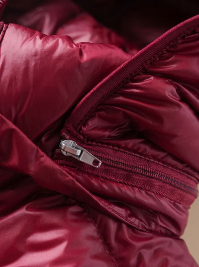 Chaqueta Acolchada Nora Ultraligera Larga con Capucha