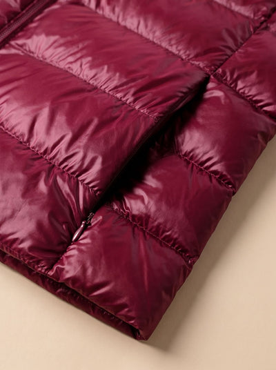 Chaqueta Acolchada Nora Ultraligera Larga con Capucha