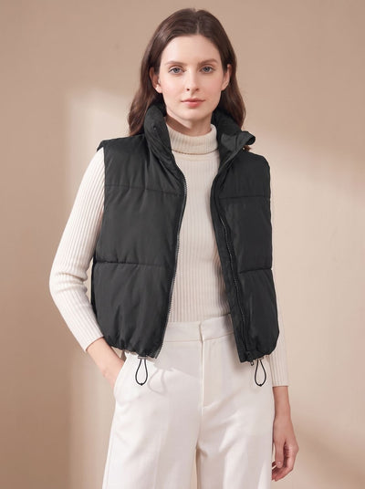 Chaleco Plumífero Annika Crop Ultraligero