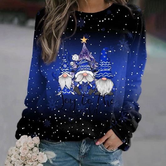 Jersey Navideño Amelie con Estampado de Duendecillo