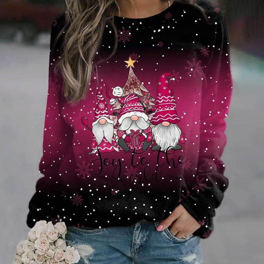 Jersey Navideño Amelie con Estampado de Duendecillo