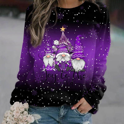 Jersey Navideño Amelie con Estampado de Duendecillo