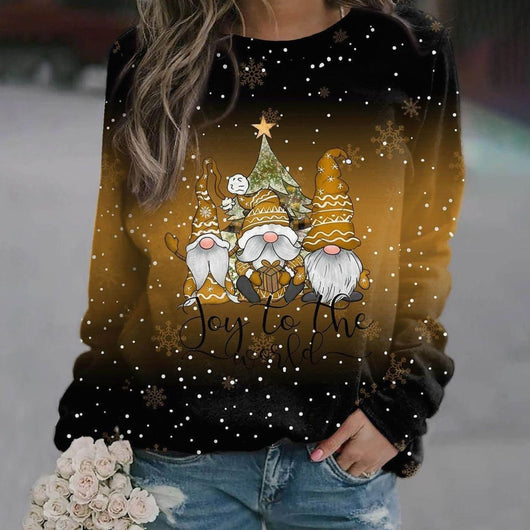 Jersey Navideño Amelie con Estampado de Duendecillo