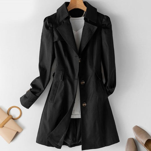 Abrigo Elfriede Estilo Blazer Entallado
