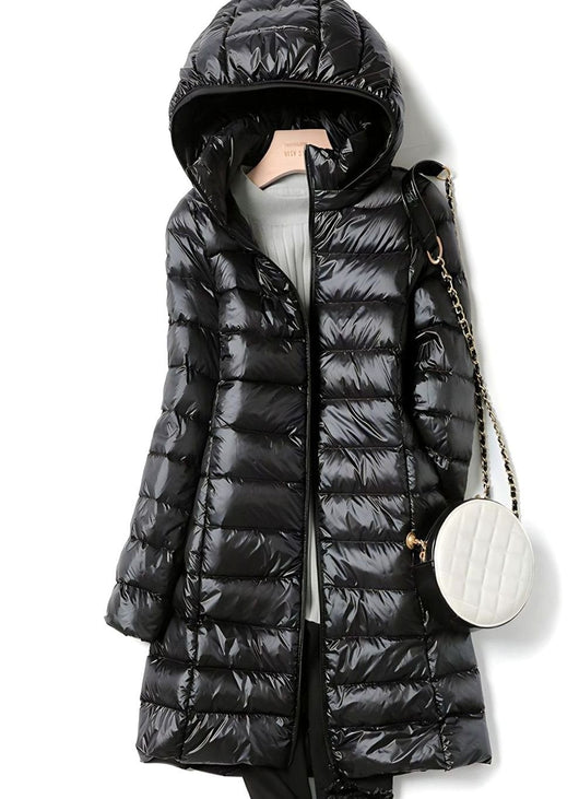 Chaqueta Hannah Acolchada Larga con Capucha Desmontable