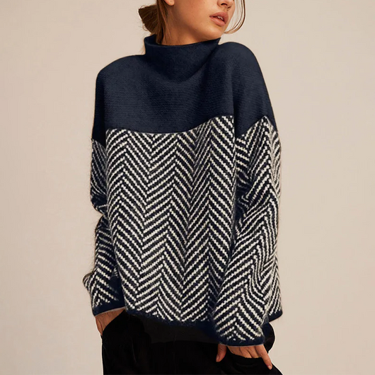 Jersey Michaela de Cuello Alto Oversize