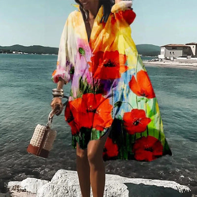 Vestido Camisero Helga Casual de Verano