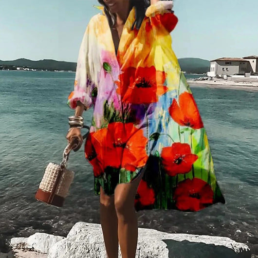 Vestido Camisero Helga Casual de Verano