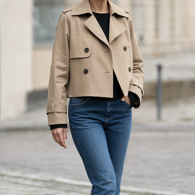 Trench Dorney Cropped Vintage