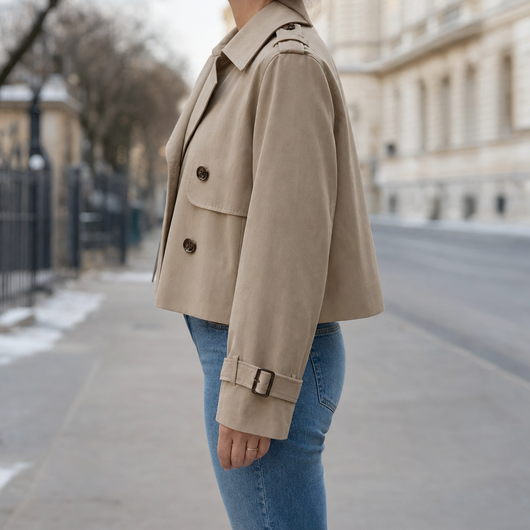 Trench Dorney Cropped Vintage