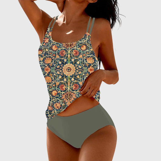 Conjunto de Baño Tankini Martina Estampado