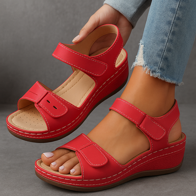 Nina | Sandalias con Tacón de Cuña