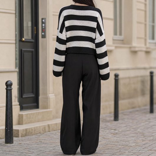 Jersey Ellery de Cuello Redondo a Rayas