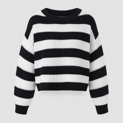 Jersey Ellery de Cuello Redondo a Rayas