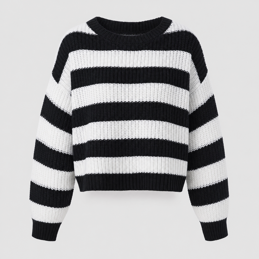 Jersey Ellery de Cuello Redondo a Rayas