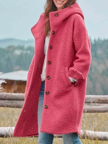 Abrigo Oversize Selina con Botones