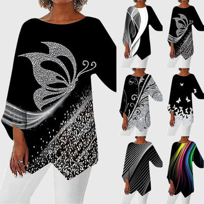 Alayah | Top Elegante de Cuello Redondo