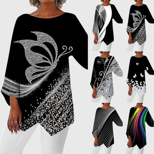 Alayah | Top Elegante de Cuello Redondo