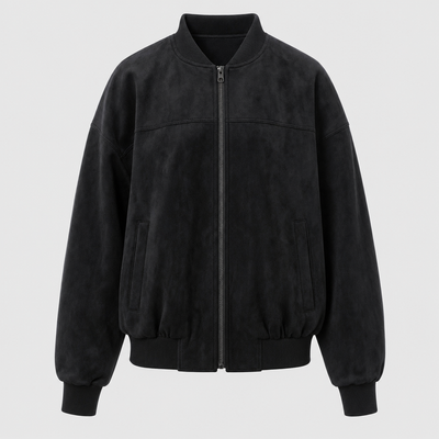 Bomber Fairholme Acolchada Efecto Ante