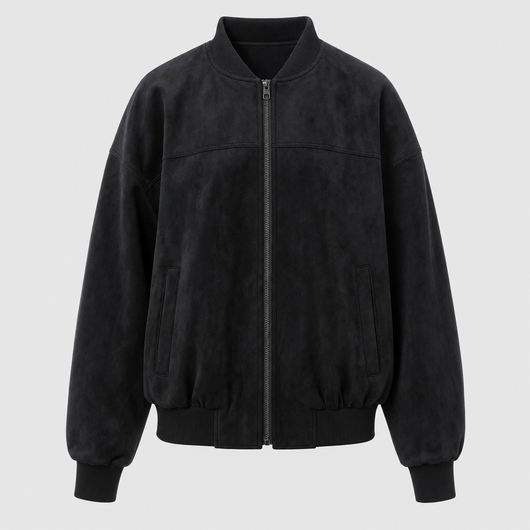Bomber Fairholme Acolchada Efecto Ante