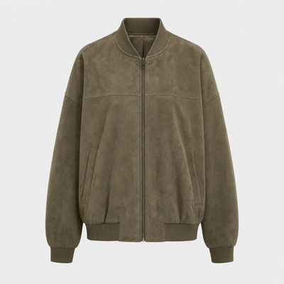 Bomber Fairholme Acolchada Efecto Ante