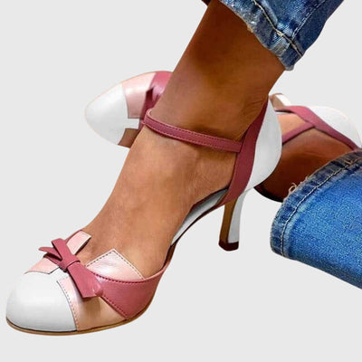 Valerie | Sandalias de Tacón Cómodas Punta Abierta