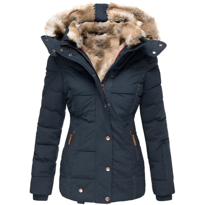 Chaqueta de Invierno Entallada Bettina con Capucha