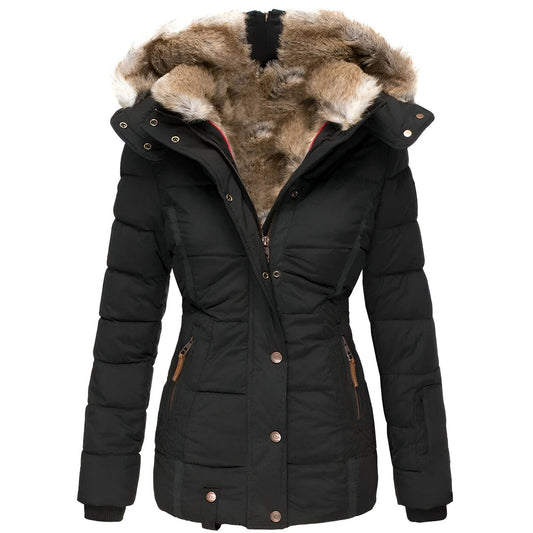 Chaqueta de Invierno Entallada Bettina con Capucha