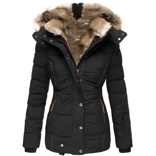 Chaqueta de Invierno Entallada Bettina con Capucha