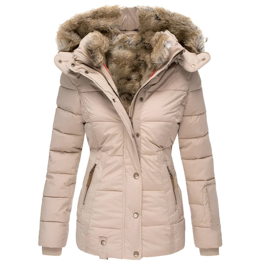 Chaqueta de Invierno Entallada Bettina con Capucha