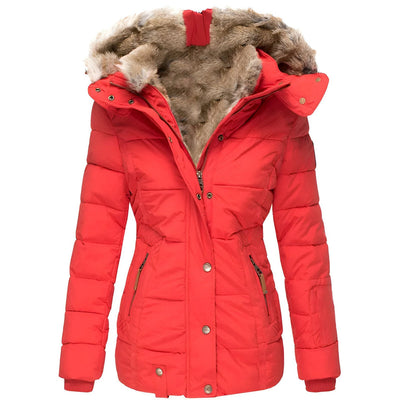 Chaqueta de Invierno Entallada Bettina con Capucha
