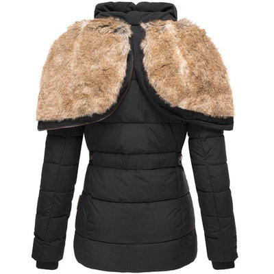 Chaqueta de Invierno Entallada Bettina con Capucha