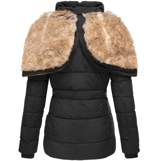 Chaqueta de Invierno Entallada Bettina con Capucha