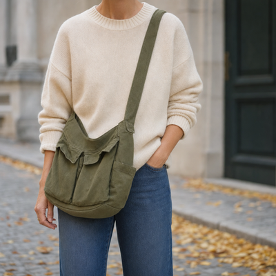 Bolso Bandolera de Lona Gadsby