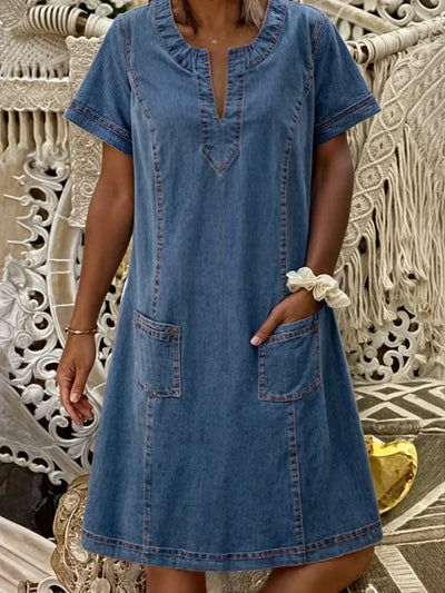 Vestido de Verano Nicole Casual con Bolsillos