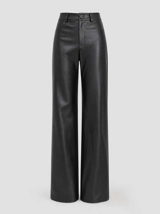 Pantalón Halston de Pierna Ancha Sastrero