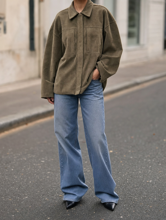 Chaqueta Camisera Farrow de Pana