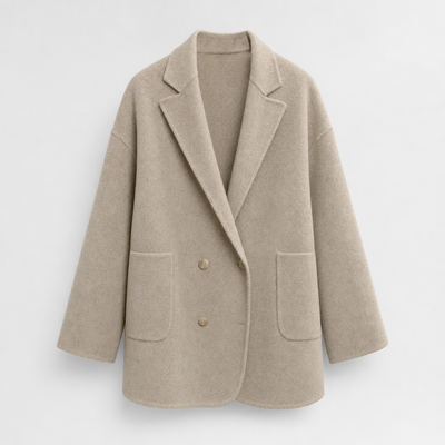 Chaqueta Camisera Pemberton Oversize de Lana