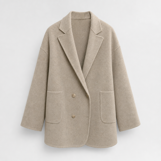 Chaqueta Camisera Pemberton Oversize de Lana
